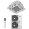Hisense Climatizzatore Condizionatore Hisense A Cassetta AUC175UR4RKC8 Da 60000 Btu Con Pannello e Telecomando incluso Wi-Fi Optional