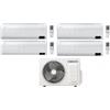 Samsung Climatizzatore Condizionatore Samsung Quadri Split Inverter serie Windfree Avant S2 7000+7000+9000+12000 btu AJ080TXJ4KG Wi-Fi R-32 7+7+9+12 A++/A+