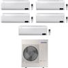 Samsung Climatizzatore Condizionatore Samsung Penta Split Inverter serie Windfree Avant S2 7000+7000+7000+7000+9000 con AJ100TXJ5KG - R-32 Wi-Fi Integrato 7+7+7+7+9 A++/A+