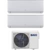 Baxi Condizionatore Climatizzatore Baxi Dual Split Inverter Astra R32 9000+9000 Btu Con LSGT40-2M Wi-Fi Optional