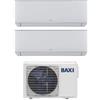Baxi Condizionatore Climatizzatore Baxi Dual Split Inverter Astra R32 9000+12000 Btu Con LSGT40-2M Wi-Fi Optional