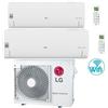 LG Climatizzatore Condizionatore LG Dual Split Inverter Serie Libero Smart 9+18 con MU3R19 UL0 R-32 Wi-Fi Integrato 9000+18000 -