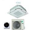 Daikin Climatizzatore Condizionatore A Cassetta DAIKIN Bluevolution Mono Split Serie ROUND FLOW 12000 btu Inverter Con FCAG35B GRIGLIA STANDARD INCLUSA R-32 WI-FI OPTIONAL A++/A+