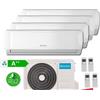 Fujitsu Climatizzatore Condizionatore Penta Split OLIMPIA SPLENDID 9+9+9+9+9 Serie NEXYA S4 Inverter Con OS-CEMEH42EI R-32 WI-FI INTEGRATO 9000+9000+9000+9000+9000 A++/A