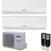 Aermec Climatizzatore Condizionatore AERMEC Dual split 9+9 Serie SPG Inverter Con MPG420 R-32 WI-FI OPTIONAL 9000+9000