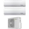 Beretta Climatizzatore Condizionatore Beretta Dual Split 9+9 Serie BREVA Inverter con 18000-2 R-32 WI-FI OPTIONAL 9000+9000 A++/A+