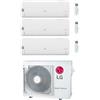 LG Climatizzatore Condizionatore LG Trial Split Inverter Serie LIBERO SMART 9000+9000+12000 btu con MU3R19 UL0 R-32 9+9+12 WI-FI INTEGRATO A+++/A+