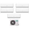 Hisense Climatizzatore Condizionatore Hisense Penta Split Serie HI-COMFORT Inverter da 9000+9000+9000+9000+12000 Btu Con 5AMW105U4RQC con Wi-Fi Integrato 9+9+9+9+12 A++/A+