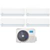 Midea Climatizzatore Condizionatore MIDEA Quadri Split serie EVOLUTION Inverter da 9000+9000+9000+12000 btu con M4OE-28HFN8 Q R-32 WI-FI INTEGRATO 9+9+9+12 A++/A+
