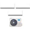 Midea Climatizzatore Condizionatore Midea Trial Split Serie BREEZELESS E inverter 9000+9000+9000 con M3OG-21HFN8-Q Wi-Fi Integrato 9+9+9 A++/A+