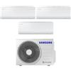 Samsung Climatizzatore Condizionatore SAMSUNG Trial split inverter serie CEBU S2 Da 12000+12000+12000 Btu con AJ068TXJ3KG R-32 WI-FI INTEGRATO 12+12+12 A+++/A++