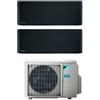 Daikin Climatizzatore Condizionatore DAIKIN BLUEVOLUTION Dual split serie STYLISH BLACK Inverter da 9000+12000 btu con 2MXM50M9/N WI-FI INTEGRATO R-32 9+12 A+++/A++