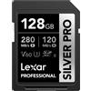 Lexar Silver Pro, scheda SD da 128 GB