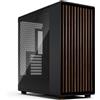Fractal Design North XL, Desktop, PC, Nero, Grigio scuro, ATX, Micro ATX, Mini-ITX, Acciaio, Vetro temperato, Gaming