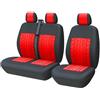 TOYOUN Coprisedili universali TOYOUN per furgoni, camion e automobili, coprisedili anteriori, design 3D