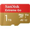 SANDISK 1TB Extreme Go, scheda Micro SDXC (compatibile con smartphone e tablet Android)
