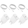 BHHB Caricabatterie USB-C da 45W e cavo di ricarica compatibili con iPhone 17, 16, 15, iPhone 17, 16, 15 Pro, iPhone 17, 16, 15 Pro Max