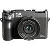 Zelurxx Fotocamera digitale ZELURXX con doppia fotocamera, Wi-Fi, flash pieghevole e diverse modalità di scatto, ideale per viaggi e uso quotidiano, colore nero
