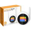 Zelurxx Router 4G LTE WiFi 6 Zelurxx, 300 Mbit/s, slot Nano-SIM, router Wi-Fi mobile, RJ45, fino a 8 dispositivi, bianco