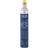 GROHE Blue, 1 bombola di CO2 da 425g per un massimo di 60 litri di acqua frizzante (materiale adatto al contatto con gli alimenti)