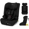 Kinderkraft SAFETY FIX 3 PRO, seggiolino auto da 76 a 150 cm, per bambini da 9 a 36 kg, con sistema di sicurezza i-Size
