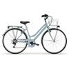 Bicicletta City Bike Trekking Donna MBM Touring W 28" 6V-Azzurro(Light Sky)