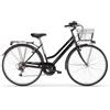 Bicicletta City Bike Trekking Donna MBM Touring W 28" 6V-Nero(Black)