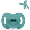 Suavinex, Ciuccio interamente in silicone, Neonati 0/6 mesi e neonati, Verde