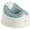 Kikka Boo KikkaBoo Vasino NIMO per Bambini, Ergonomico e Leggero, 12-36 Mesi, Contenitore Removibile, Facile da Pulire, Materiale Atossico, Perfetto per L'Autonomia, Verde Salvia