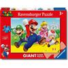 Ravensburger Super Mario Puzzle Giant Floor Da 24 Pezzi