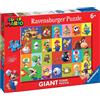 Ravensburger Super Mario Giant Floor Puzzle 125 Pezzi