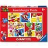 Ravensburger Super Mario Giant Floor Puzzle 125 pezzi 6+
