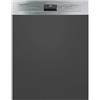 Smeg PL364CX Lavastoviglie da Incasso 13 coperti Classe C 46 dB Motore Inverter 11 programmi (82x60x57 cm) colore Inox