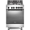 DELONGHI De'Longhi GEMMA 66 ML Cucina 60x60 cm Gas 4 Fuochi Doppia Corona Forno Elettrico 74 L 10 Funzioni Classe A colore Inox
