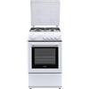 DELONGHI De'Longhi DL554GW Cucina a gas 4 fuochi forno a gas 69 L Classe A (85x50x50 cm) colore Bianco