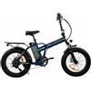 EMG 20FBA04 Bomber One Bicicletta Elettrica Fat Bike Motore 250 W Batteria 36 V 10 Ah Freni a Disco Portapacchi Posteriore Display LED Ripiegabile colore Blu