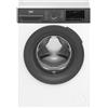 Beko BMEUWSU4721A EnergySpin Lavatrice Frontale Slim 7 Kg 1200 rpm Classe A SteamCure Inverter (85x60x50 cm) colore Bianco