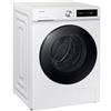Samsung WW90DB7U34GWU3 Bespoke AI Lavatrice Frontale 9 Kg 1400 rpm Classe A Vapore Wi-Fi EcoBubble (85x60x60 cm) colore Bianco