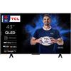 Tcl 43P7K Smart Tv Qled 4K 43'' Google Tv