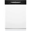 Bosch SMI4HCB07E Serie 4 Lavastoviglie Incasso Parziale 14 coperti Classe C 42 dB Wi-Fi 3 cestelli (82x60x57 cm) colore Nero