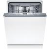 Bosch SBH4ECX28E Serie 4 Lavastoviglie a Scomparsa Totale 14 coperti Classe A 42 dB Home Connect EcoSilence AquaStop (86.5x59.8x55 cm) colore Bianco
