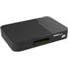 Digiquest RICD1247 AX3 Decoder Combo 4K Ultra HD Triplo Tuner DVB-T2 DVB-S2 tivu'sat Android TV Google Assistant Smartcard Inclusa colore Nero