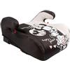 Tataway seggiolino alzatina auto bimbi ISOFIX Disney Minnie Mouse i-Size ECE R129, Rialzo bimbi 125-150 cm, 22-36 kg, 6-12 anni, gruppo 3, facile da trasportare - sfoderabile e lavabile