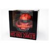 BANPRESTO Orologio Digitale da Parete Gundam Principality of Zeon MS-06S Zaku II Rosso