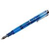 Pelikan Penna stilografica Pelikan M205 dimostratrice blu trasparente pennino fine...