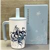 Starbucks Bicchiere Starbucks Sirena Sirena Acciaio Inox Manico 550ml 19oz Nuovo con...