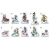 Sanrio Sailor Moon x Sanrio supporto acrilico set completo 10 pezzi set completo...