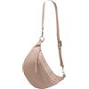 SH Leder Greta G747 - Tasca sul petto da donna, unisex, per festival, viaggi, taglia media, tracolla regolabile, in pelle, 37 x 21 cm