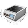 Piastra a Induzione Professionale da Banco, 5 kW