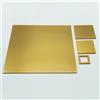 IKONA INNOVATION PLASTICS DESIGN SET MISE EN PLACE QUADRATO | 1 SOTTO PIATTO (33X33cm), 2 SOTTO BICCHIERI (9X9cm e 11X11cm) e 1 PORTA TOVAGLIOLO (Oro)